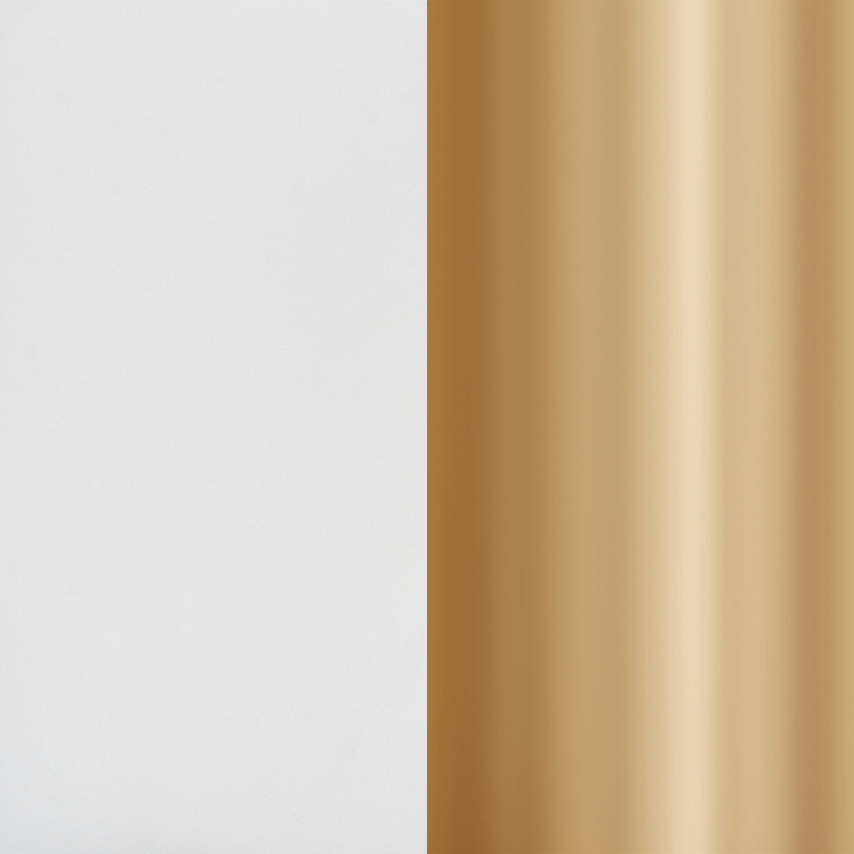 White LeatherSoft/Gold Frame |#| Commercial Mid-Back Padded LeatherSoft Swivel Office Chair in White/Gold