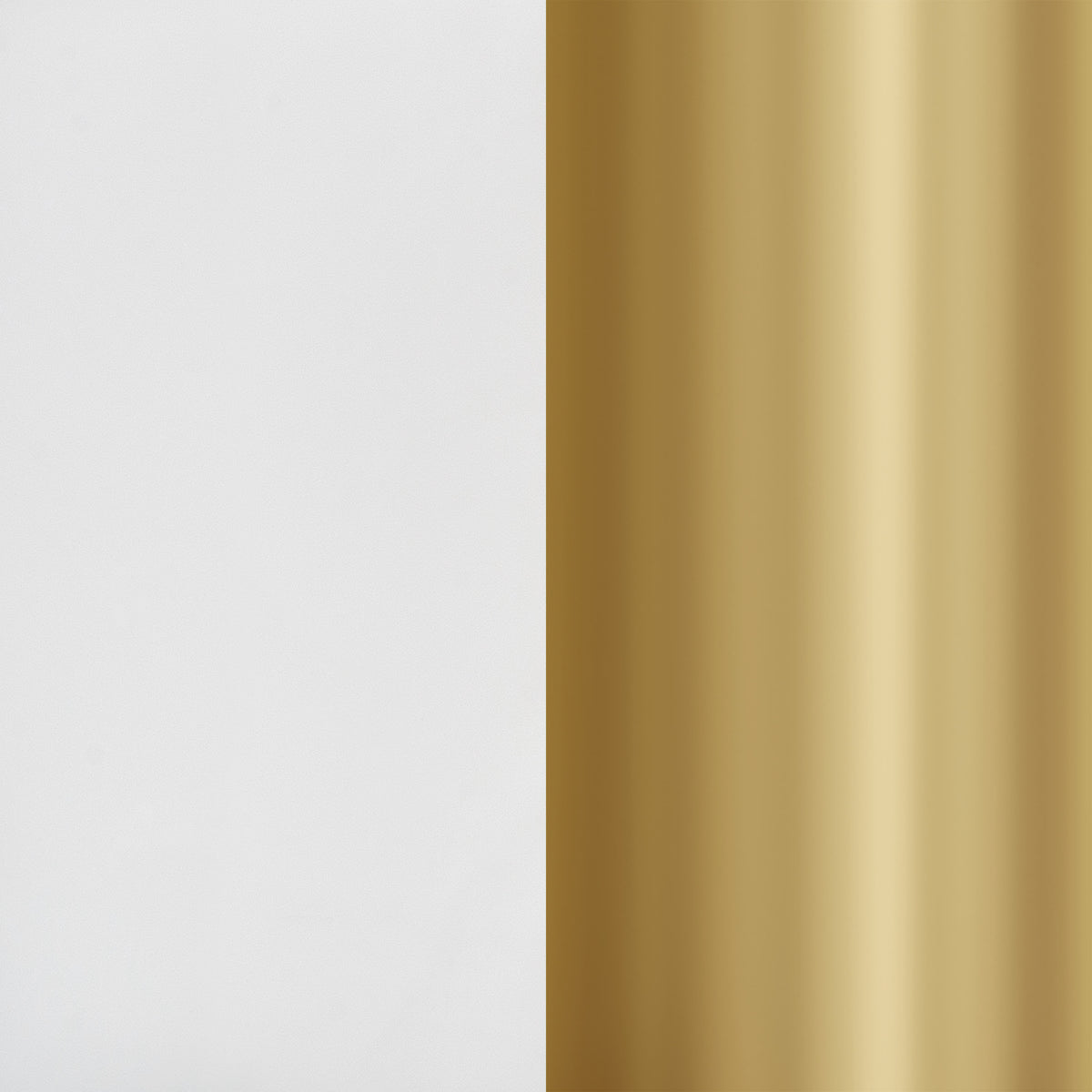White LeatherSoft/Gold Frame |#| Commercial Wide Mid-Back Padded LeatherSoft Swivel Office Chair in White/Gold