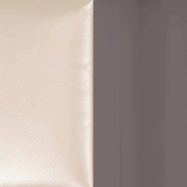 Mocha Vinyl Seat/Silver Antique Metal Frame |#| Commercial Silver Ladder Back Restaurant Chair with Mocha Vinyl Seat