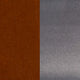 Cherry Wood Seat/Clear Coated Metal Frame |#| Clear Coated "X" Back Metal Restaurant Barstool - Cherry Wood Seat