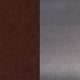 Walnut Wood Seat/Clear Coated Metal Frame |#| Clear Coated "X" Back Metal Restaurant Barstool - Walnut Wood Seat