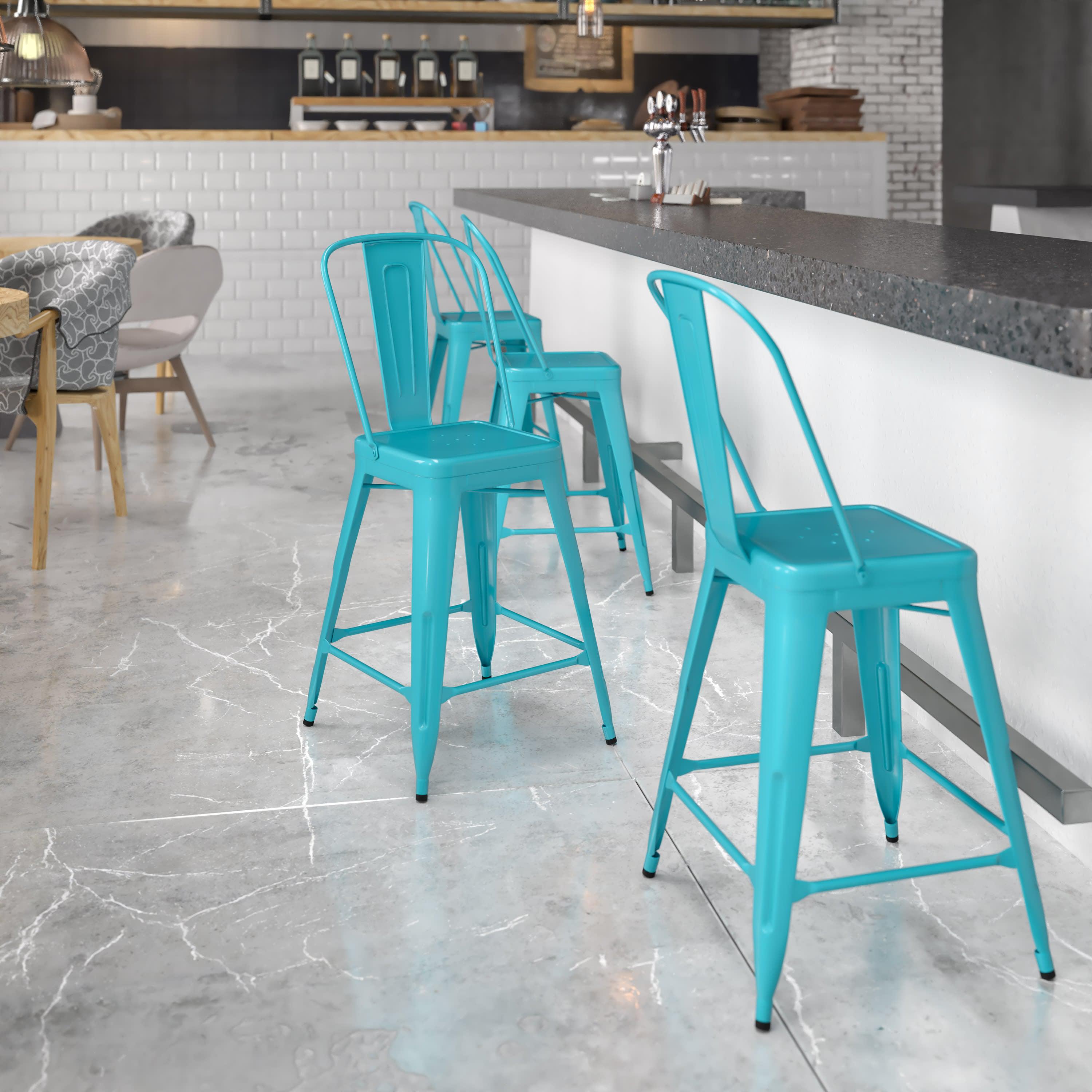 Outdoor bar stools 24 store inch seat height