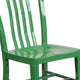 Green |#| Green Metal Indoor-Outdoor Chair - Kitchen Chair - Restaurant Seating