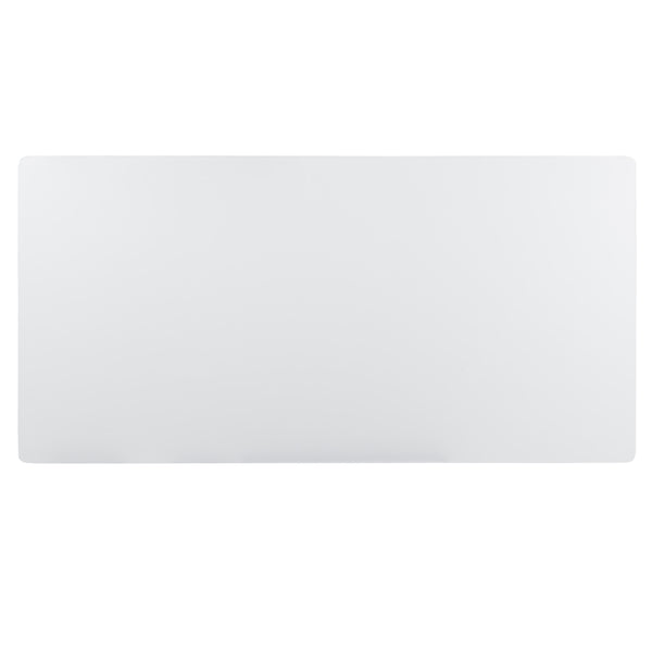 White |#| White Desk with Three Drawer Single Pedestal and Pull-Out Keyboard Tray