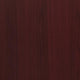 Mahogany |#| Mahogany Desk with Three Drawer Pedestal and Pull-Out Keyboard Tray