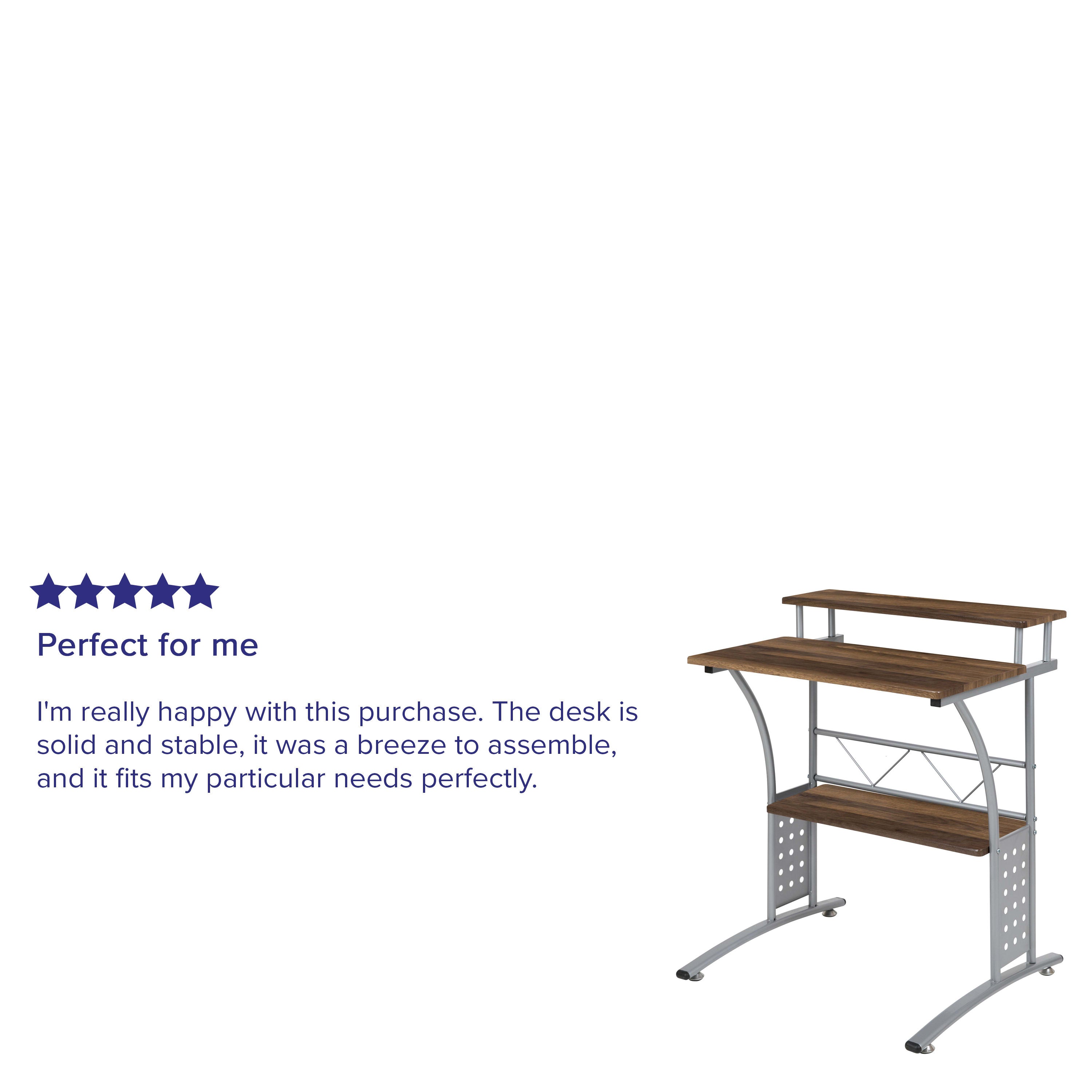 Clifton black clearance computer desk