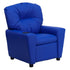 Contemporary Kids Recliner with Cup Holder