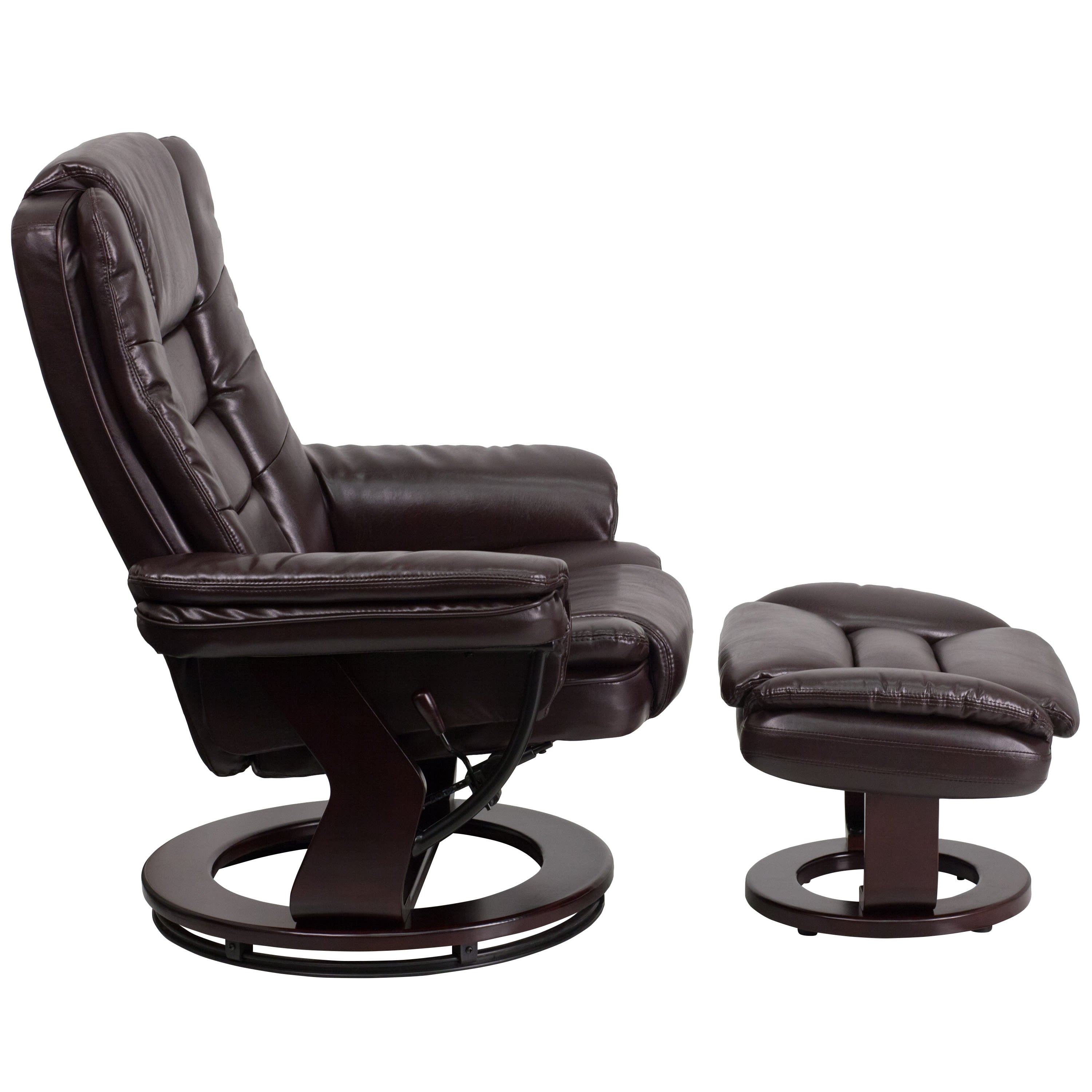 Swivel Recliner & Ottoman BT-7818- – BizChair