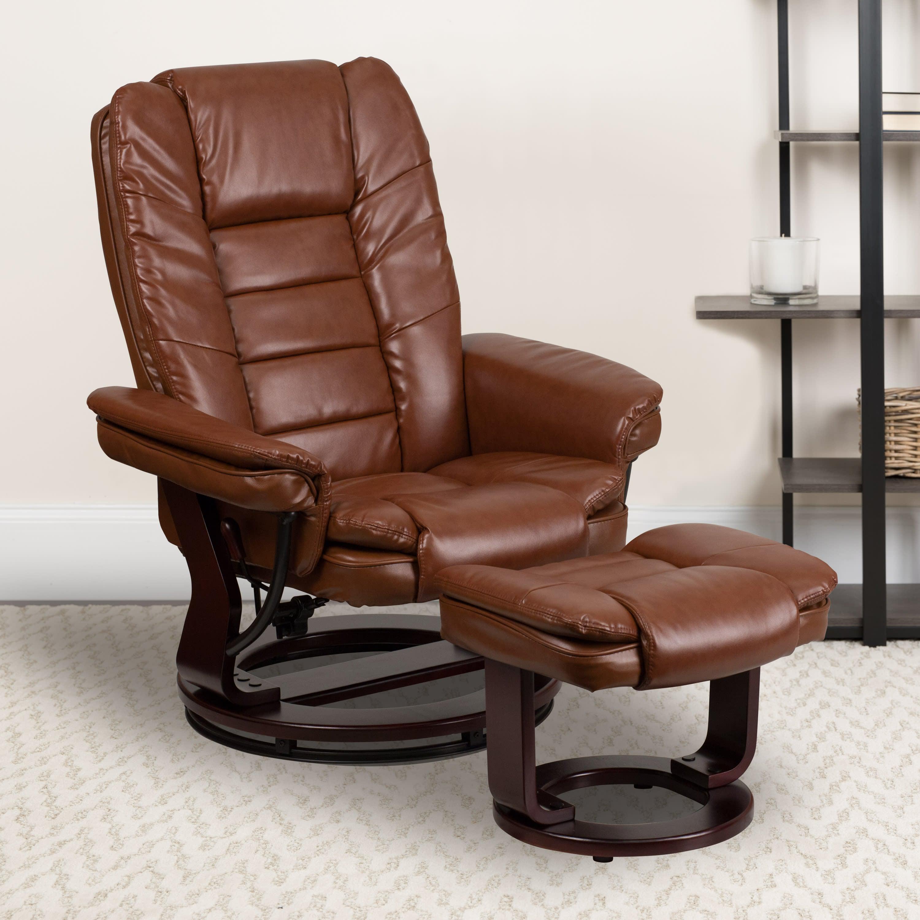 Tavion leather best sale 20 manual recliner