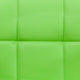 Green |#| Green Quilted Vinyl Adjustable Height Barstool with Arms and Chrome Base