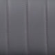 Gray Vinyl |#| Gray Vinyl Adjustable Height Barstool w/ Vertical Stitch Back & Chrome Base