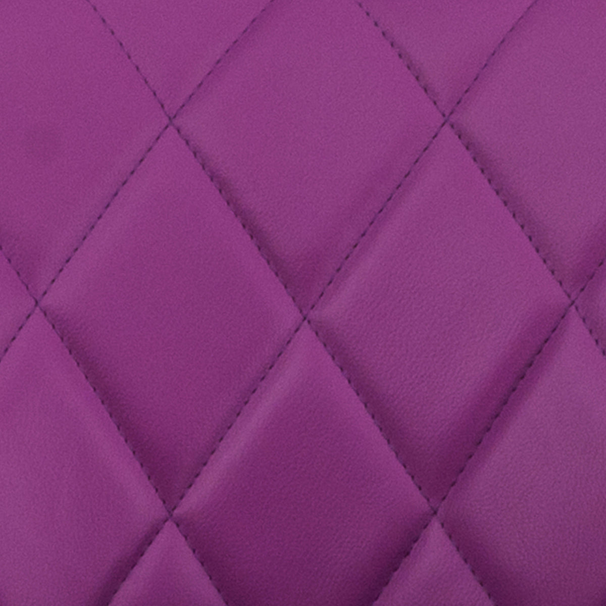 Purple |#| Purple Vinyl Bucket Seat Adjustable Height Barstool with Diamond Pattern Back