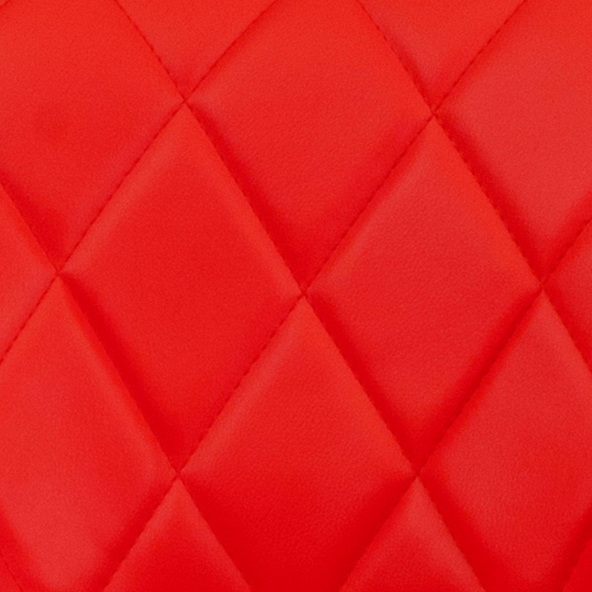Red |#| Red Vinyl Bucket Seat Adjustable Height Barstool with Diamond Pattern Back