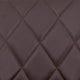 Brown |#| Brown Vinyl Bucket Seat Adjustable Height Barstool with Diamond Pattern Back
