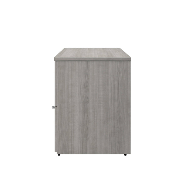 Slate Gray |#| Commercial 35.75W Lateral Filing Cabinet with No Assembly Required in Slate Gray