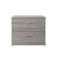 Slate Gray |#| Commercial 35.75W Lateral Filing Cabinet with No Assembly Required in Slate Gray