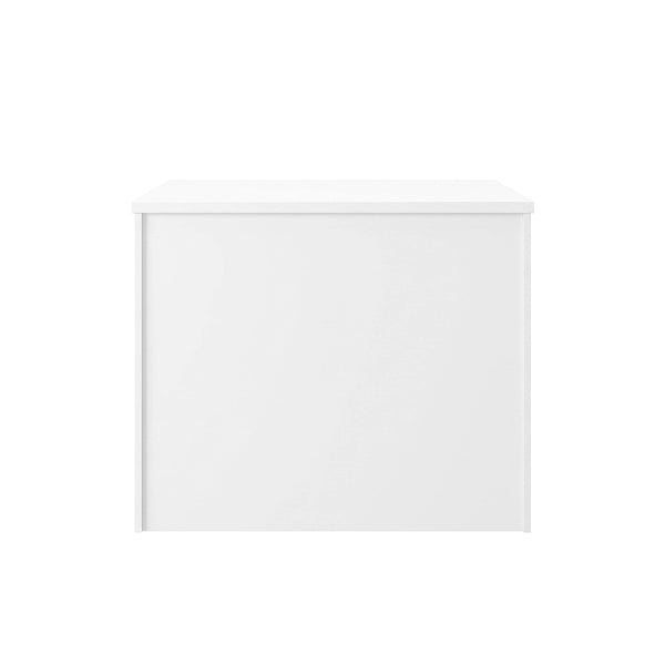 White |#| Commercial 35.75W Lateral Filing Cabinet with No Assembly Required in White