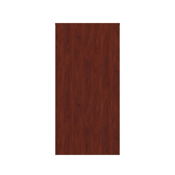 Heritage Cherry |#| Commercial 5 Shelf Office Bookcase with Bottom Doors in Heritage Cherry