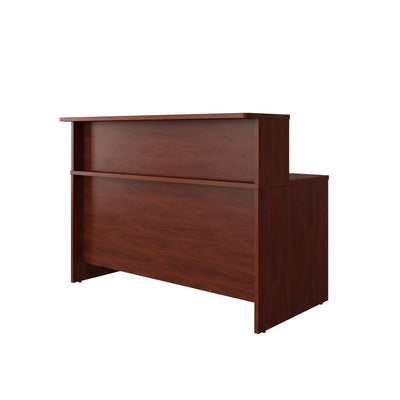 Commercial Shell Desk with Reception Shelf - View 1