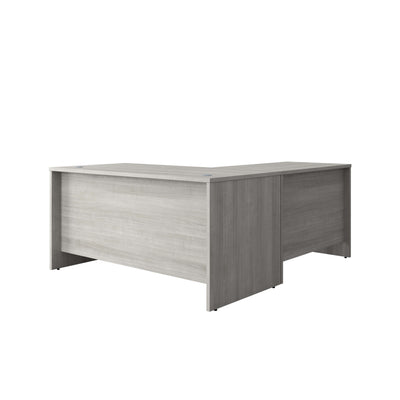 Commercial 60W x 72D Shell L Desk 41.75"W Return/Bridge - View 1