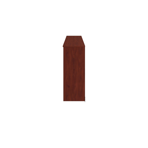 Heritage Cherry |#| Commercial 71"W Office Hutch in Heritage Cherry