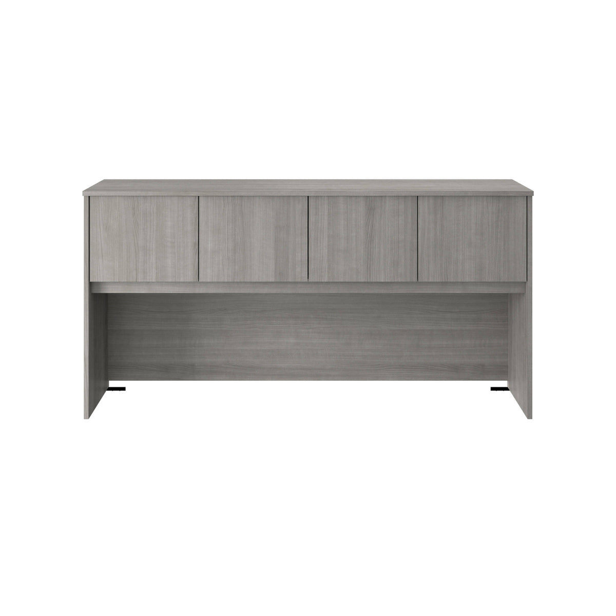 Slate Gray |#| Commercial 71"W Office Hutch in Slate Gray