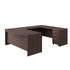 Espresso |#| Commercial Bow Front Desk, Bridge, Credenza, Filing Cabinet, Espresso
