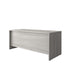 Slate Gray |#| Commercial 71"W x 29.25"D Office Shell Desk in Slate Gray
