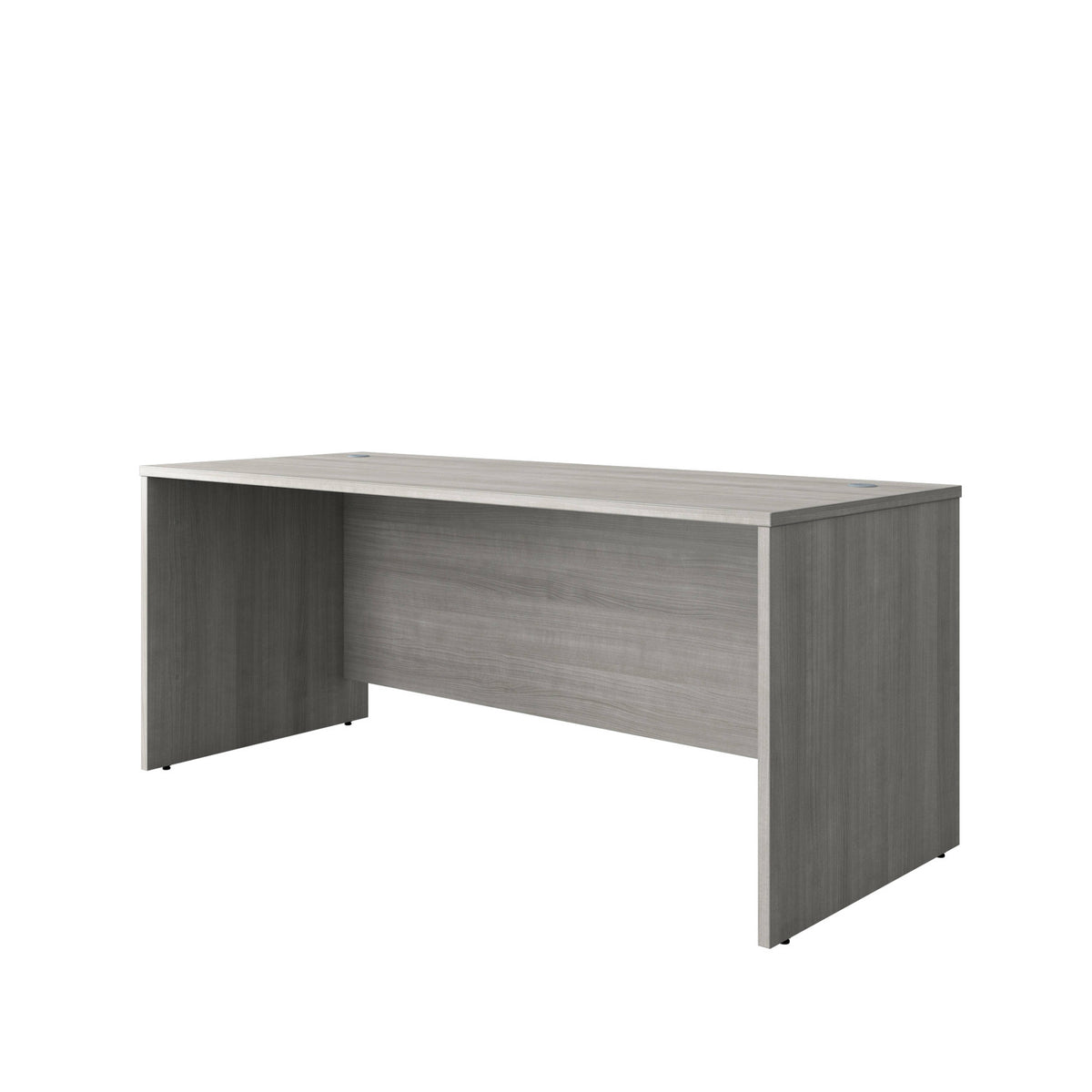 Slate Gray |#| Commercial 71"W x 29.25"D Office Shell Desk in Slate Gray