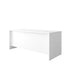 White |#| Commercial 71"W x 29.25"D Office Shell Desk in White