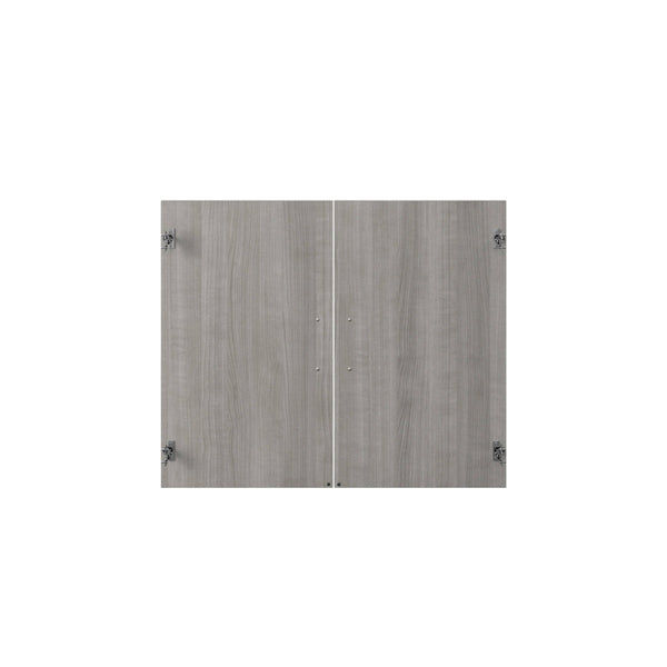 Slate Gray |#| Commercial Office 2-Door Kit in Slate Gray