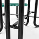 Green |#| Commercial Grade 46 Inch Round Expanded Mesh Metal Outdoor Picnic Table - Green