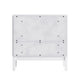 White |#| Wooden 3-Drawer Dresser with Smooth Bearing Slides for Kids Bedroom in White