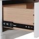 White |#| Wooden Night Stand for Kids Bedroom with Storage Drawer and Shelf in White