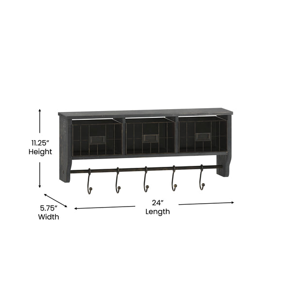 Wall Storage Rack HC-HFMHD-WMCRCS5- – BizChair