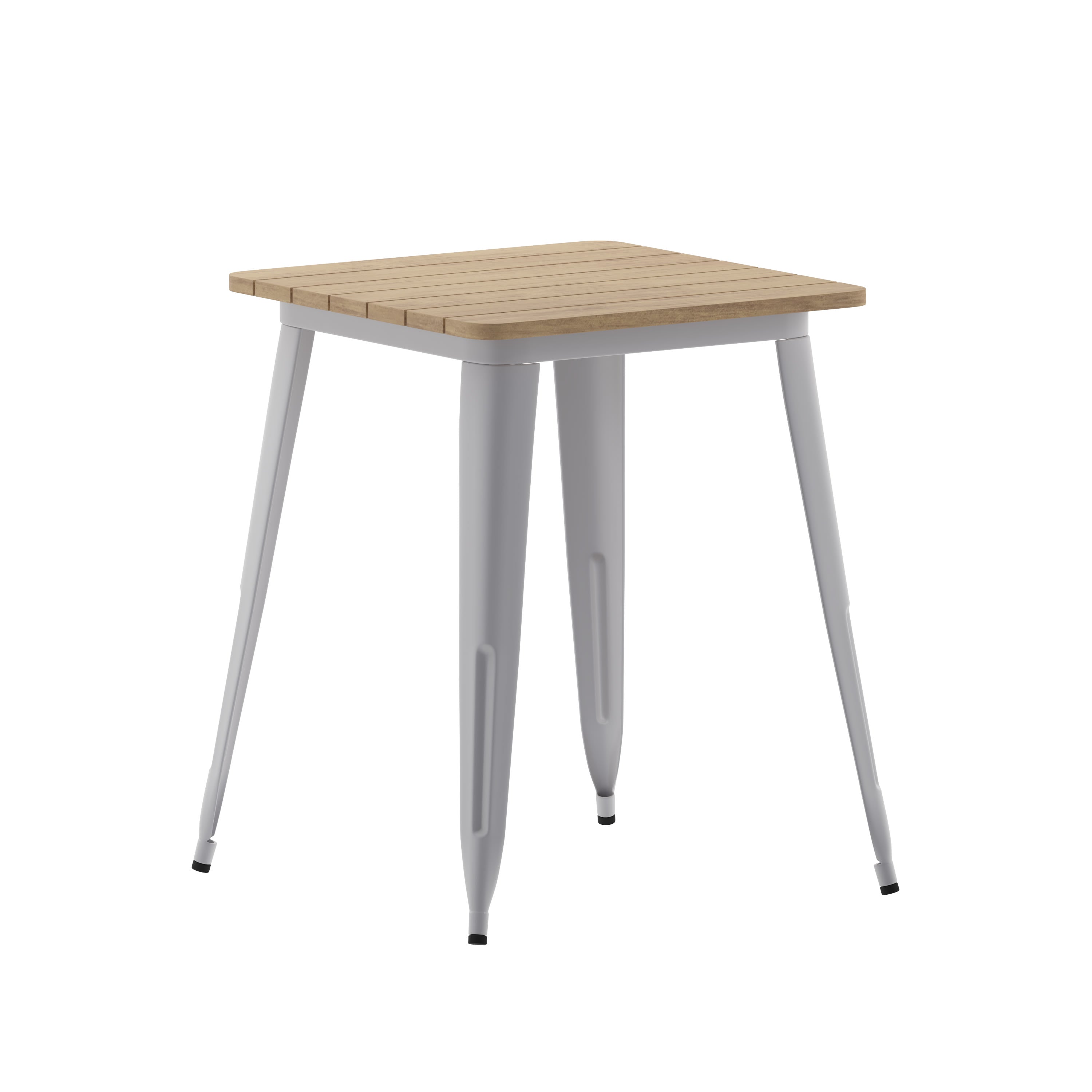 White resin 2025 outdoor dining table