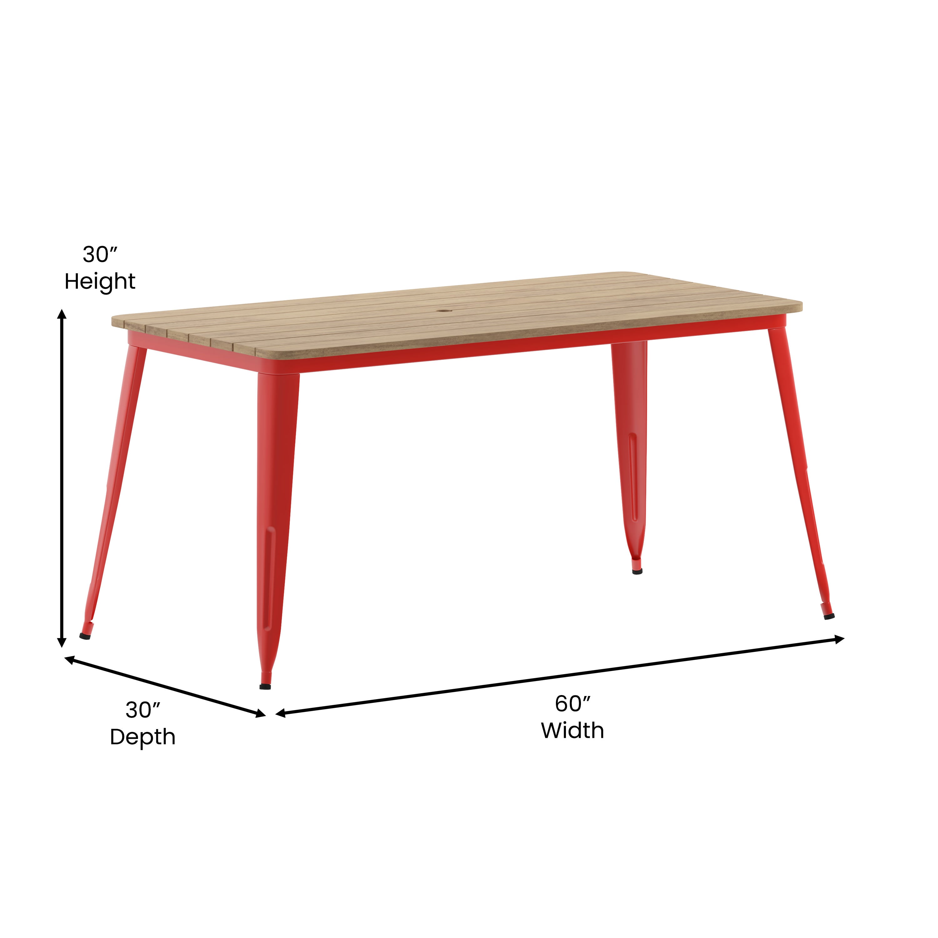 Dining table sales 30 x 60