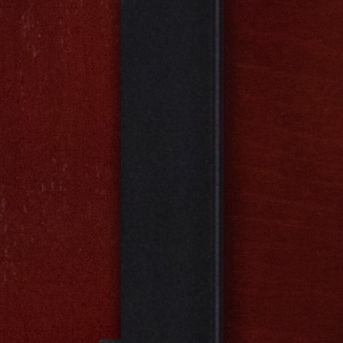 Mahogany Wood Back/Mahogany Wood Seat/Black Metal Frame |#| Black 4 Square Back Metal Restaurant Barstool - Mahogany Wood Back & Seat