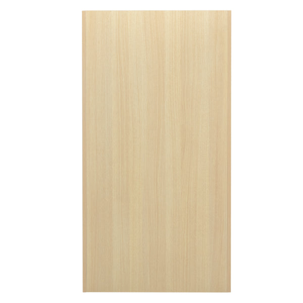 Oak |#| Commercial Grade 32 Gallon Wood Tray Top Trash Enclosure with Drop Hole-Oak