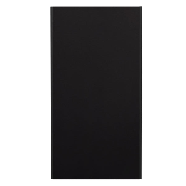 Black |#| Commercial Grade 32 Gallon Wood Tray Top Trash Enclosure with Drop Hole-Black