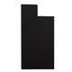 Black |#| Commercial Grade 32 Gallon Wood Tray Top Trash Enclosure with Drop Hole-Black