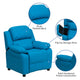 Turquoise Vinyl |#| Deluxe Padded Contempora