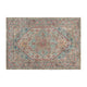 5' x 7' |#| 5' x 7' Indoor Polyester Vintage Medallion Area Rug in Blue Multicolor