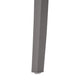 Gray |#| Commercial All-Weather Gray Resin Patio Stack Chair with Contoured Backrest