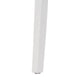 White |#| Commercial All-Weather White Resin Patio Stack Chair with Contoured Backrest