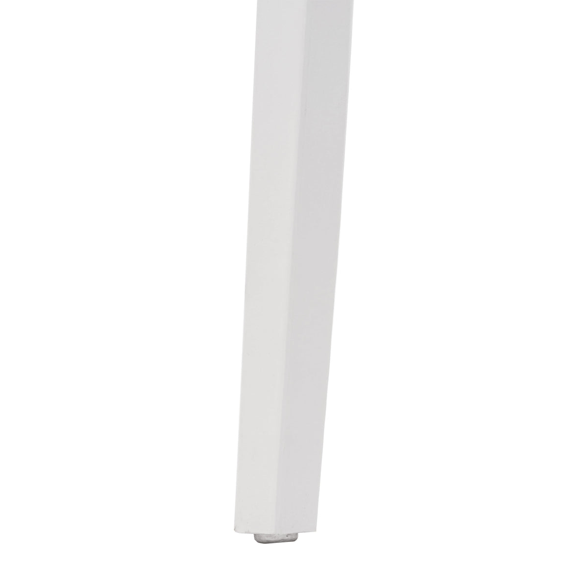 White |#| Commercial All-Weather White Resin Patio Stack Chair with Contoured Backrest