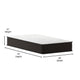 Twin |#| 10" Hybrid Foam and Pocket Spring Mattress, Twin Mattress in a Box