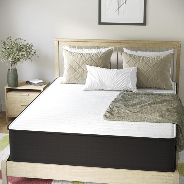 Queen |#| 12" Hybrid Foam and Pocket Spring Mattress, Queen Mattress in a Box