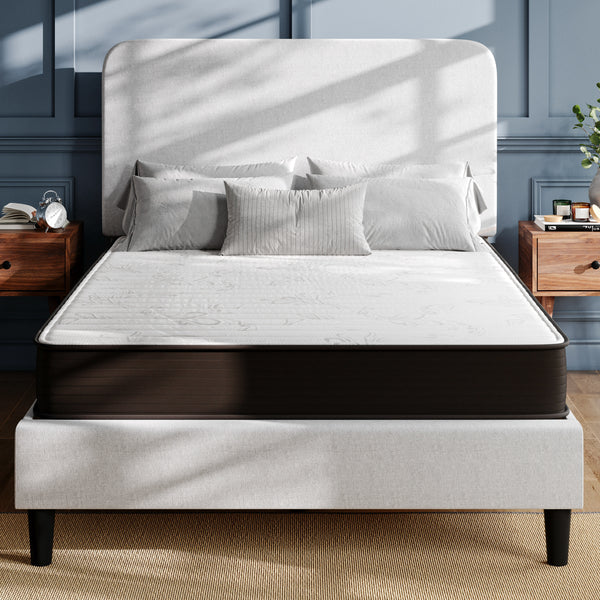 Full |#| 8" Hybrid Innerspring Mattress, Full Mattress in a Box - Premium Mattress