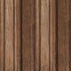 Rustic Brown |#| Large Accent Wall Mirror with Solid Rubberwood Frame in Rustic Brown - 36" x 24"